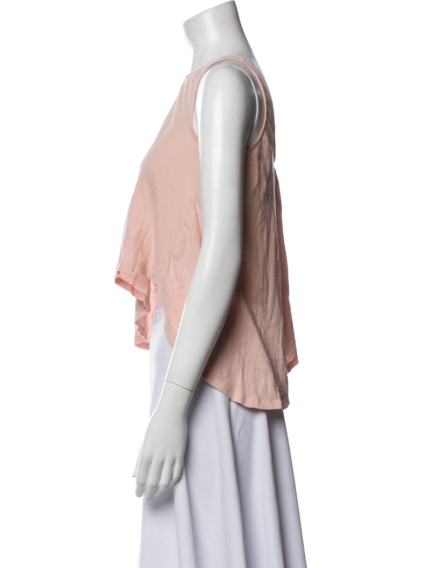 The Great Bateau Neckline Sleeveless Crop Top